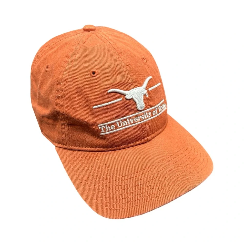 The Game University of Texas Longhorns Dad Hat Burnt Orange Adjustable Cap‎